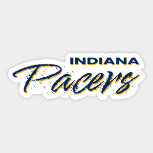 pacers indiana Sticker